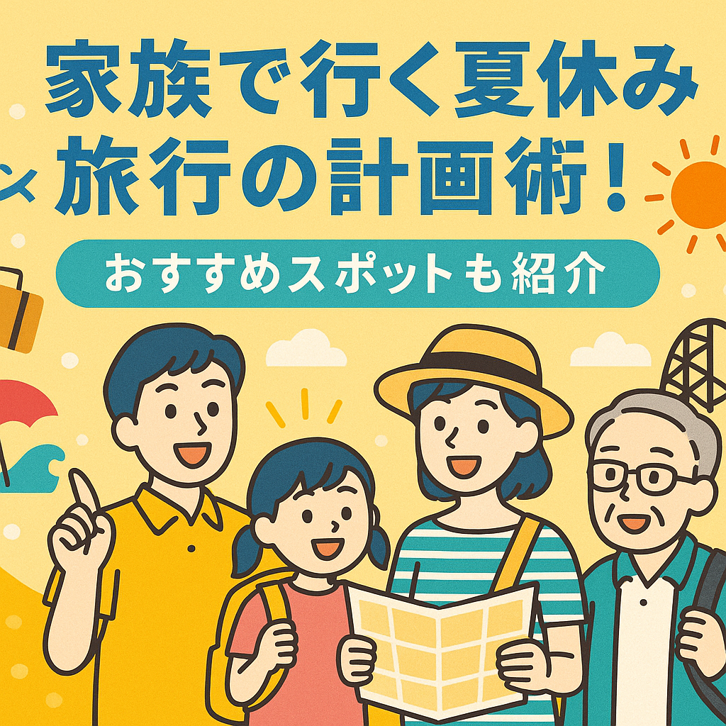 夏の家族旅行計画