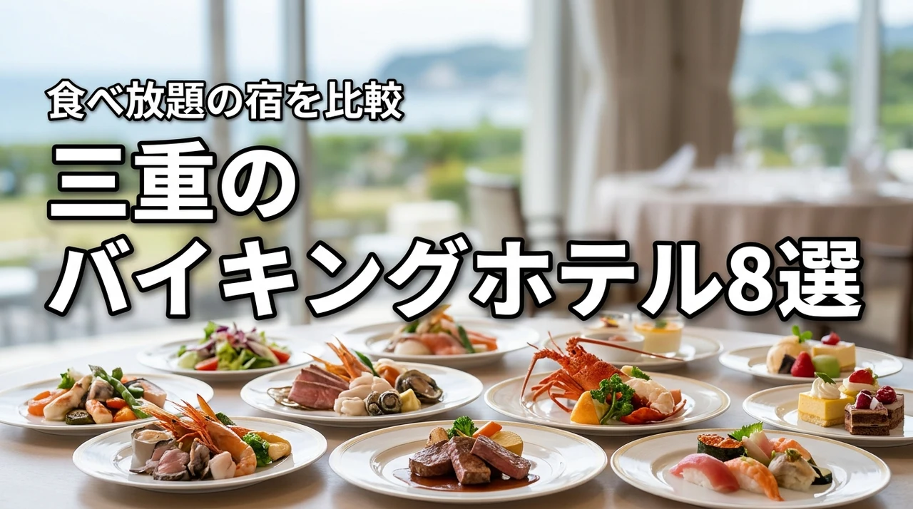 三重県でバイキング・ビュッフェ・食べ放題が楽しめる人気ホテル特集！厳選8軒を比較