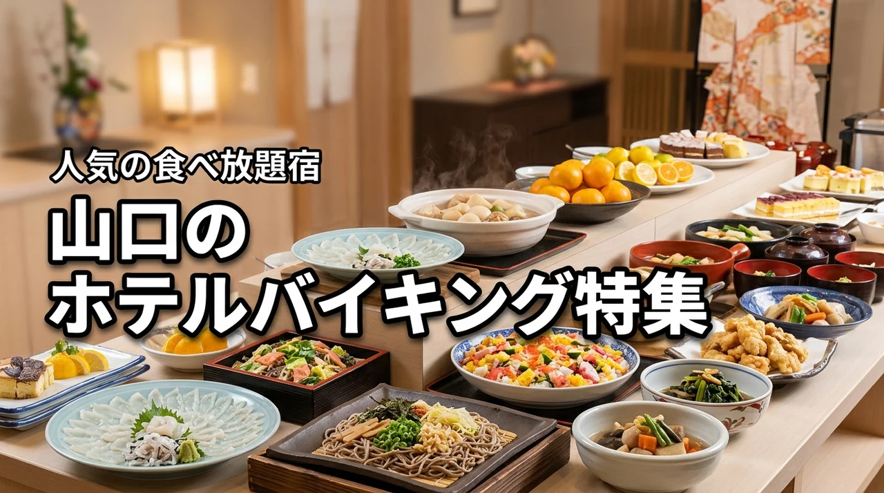 ホテルバイキング山口でバイキング・ビュッフェ・食べ放題が楽しめる人気ホテル特集