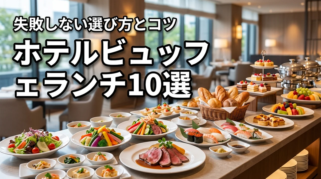 ホテルビュッフェのおすすめランチ10選！失敗しない選び方や予約のコツを紹介
